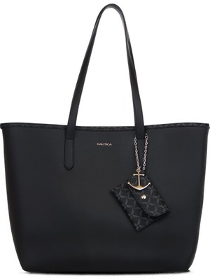 Nautica Sıyah-Sıyah Kadın Omuz Çantası CN7735T