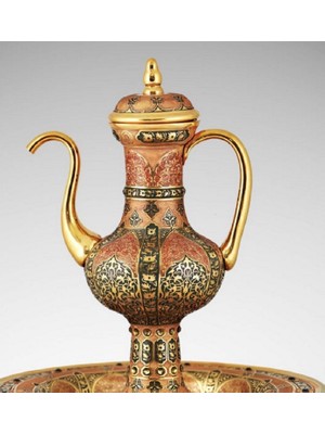 Ipek Ticaret Glasland Asya El Dekoru Ibrik El Işlemeli