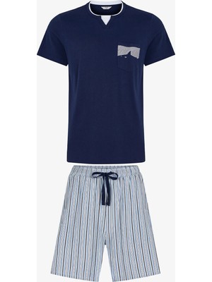 Penti Erkek Renkli Sailor Stripe Pijama Takımı