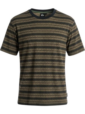 Quiksilver Okano Jacquard Antrasit Erkek Tshirt