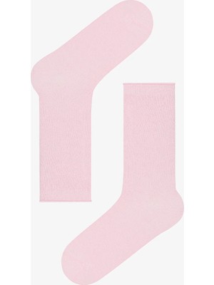 Penti Pembe Rahat Bilek Lastikli Bambu Soket Çorap