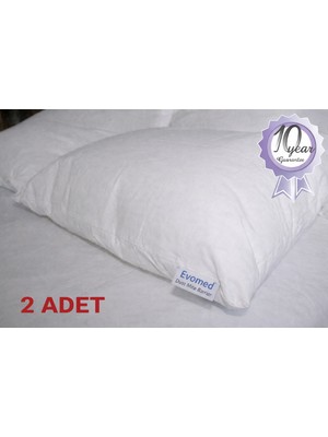Evomed 2 Adet Antimite Antialerjik Büyük Yastık Kılıfı 50*70 cm