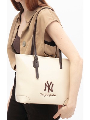 New York Yankees Kadın Kol Çantası Siyah MLB003