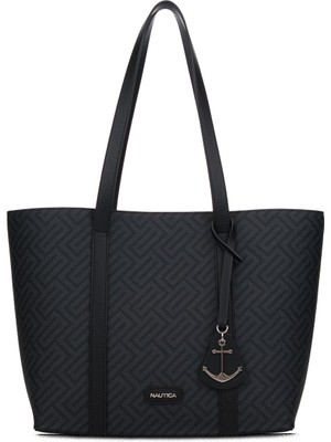 Nautica Sıyah-Sıyah Kadın Omuz Çantası CN7629T