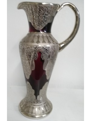 Ipek Ticaret Glasland Kapaniçe Gümüş - El Işlemeli El Dekoru Sürahi