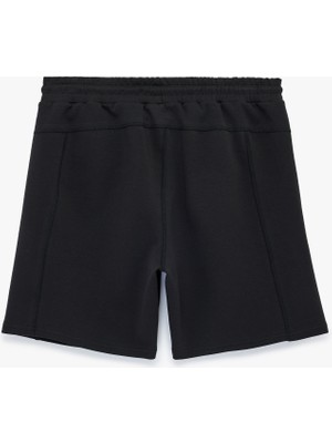 Koton Rahat Kalıp Cepli Bermuda Beli Bağcıklı Spor Şort