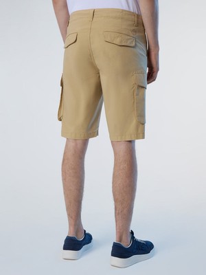 North Sails Regular Fit Pamuklu Stretch Çok Cepli Kargo Erkek Şort
