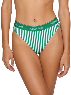 Calvin Klein Kadın Yeşil Hipster Bikini Altı LV00Q61132