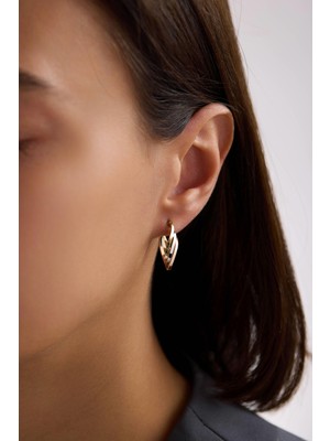 Arpaş 14 Ayar Sarmal Altın Halka Küpe