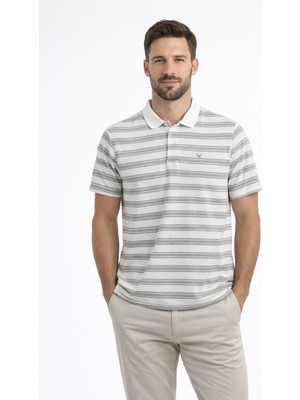 Cazador 44005 Erkek Haki Polo Yaka Tshirt