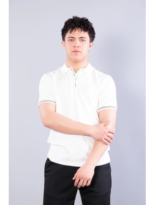 Mckanzie 4667 Yakalı Modal T-shirt