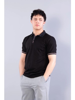 Mckanzie 4667 Yakalı Modal T-shirt