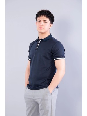 Mckanzie 4667 Yakalı Modal T-shirt