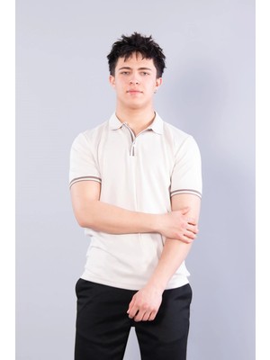 Mckanzie 4667 Yakalı Modal T-shirt