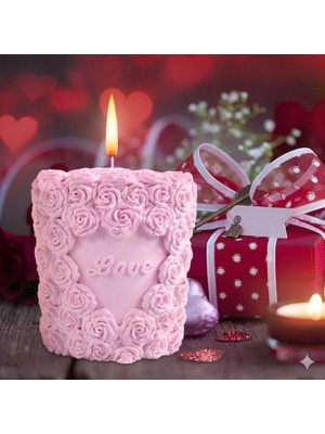 Karakız Dekoratif Gül Desenli Kalıp 7,6*7,3 Cm