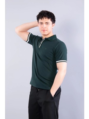Mckanzie 4667 Yakalı Modal T-shirt