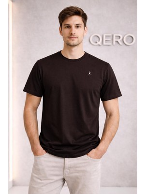 Qero Bisiklet Yaka T-Shirt