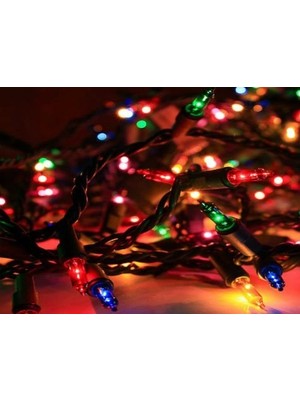 İsingir Shopping 30 Ledli Pirinç Renkli Yılbaşı Ağacı Işığı