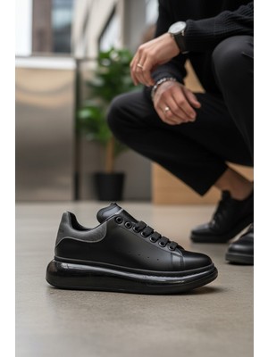 Enoch Erkek Alex Model Jel Taban Sneaker Oversize Kalın ve Parlak Tabanlı Lüks Sokak Modeli