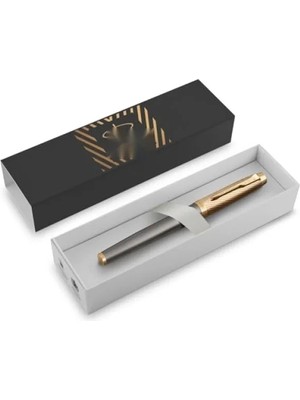 Ulu Pazarlama Gri Dolma Kalem - Orta Boy M Uç