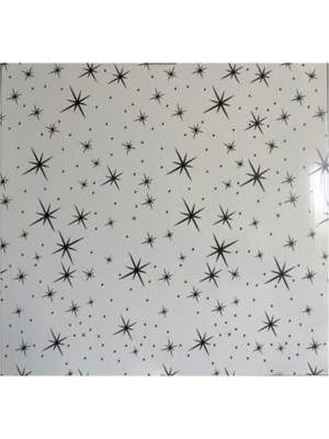 Işık Asma Tavan Karolam, Pvc, Yıldız Desen, 60X60 Cm, 0.36 M2, 8 Mm, 1 Adet