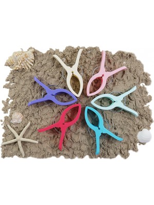 İsingir Shopping Plaj Havlu Mandalı - Şezlong Mandalı - Mandal Xl 2 Adet