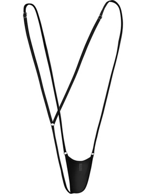 Kadın Fantazi Iç Giyim Siyah Fantezi String