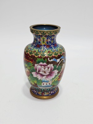 Hasyılmaz Antika Cloisonne Mini Vazo 15,50CM 012