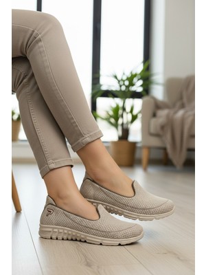 Enoch Kadın Ortopedik Taban Bağcıksız Rahat Babet Anne Ayakkabısı Günlük Spor Yürüyüş Ayakkabısı