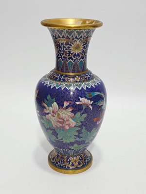 Hasyılmaz Antika Cloisonne Mini Vazo 25,50CM 017