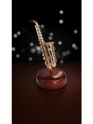 Famemus Accessory Çok Şık Hediyelik Masa Üzeri Müzik Kutusu