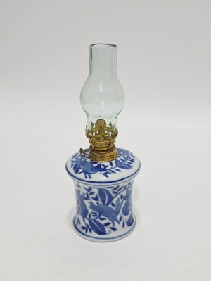 Hasyılmaz Antika Porselen Gaz Lambası 015