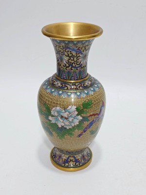 Hasyılmaz Antika Cloisonne Mini Vazo 26CM 015