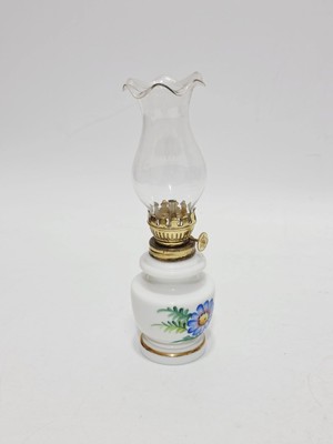 Hasyılmaz Antika Porselen Gaz Lambası 022