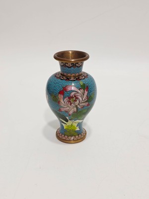 Hasyılmaz Antika Cloisonne Mini Vazo 13CM 004