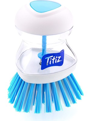 Practika Deterjan Hazneli Bulaşık Fırçası Titiz - Sert Yapısı - Pratik Temizlik