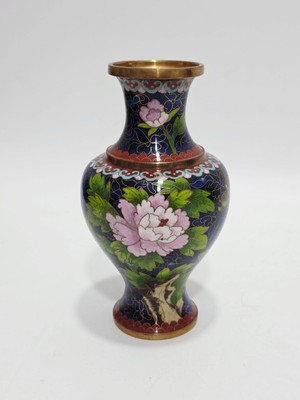 Hasyılmaz Antika Cloisonne Mini Vazo 20,50CM 018