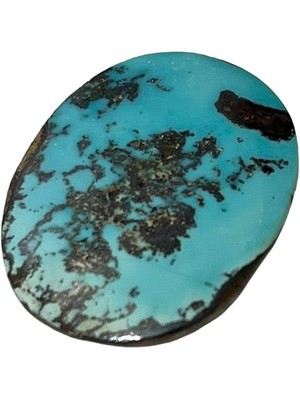 Hasyılmaz Doğal Iran Nişabur Firuze (Turkuaz) Taşı 25,5 Karat - 5,10 Gram T177
