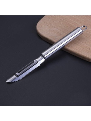 Practika Inox Paslanmaz Sebze Soyacak 22 cm Hızlı Kullanım Için Sebze Oyucu