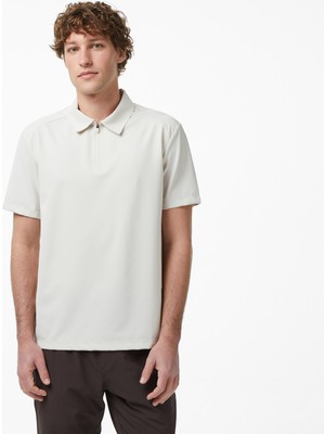 Nautica Erkek Krem Regular Fit Polo Yaka T-Shirt K65243T.13S