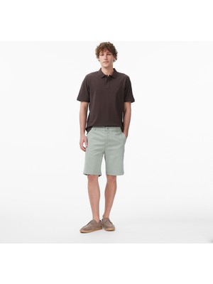 Nautica Erkek Yeşil Regular Fit Chino Şort B65112T.3LP