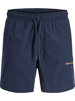 Jack & Jones Erkek Deniz Şortu 12291434 Jpstmauı Norrebro Swım Shorts Reg Ret