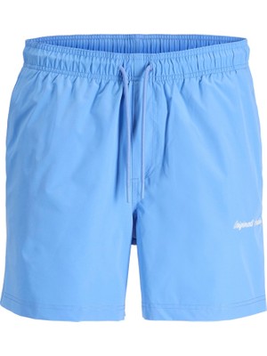 Jack & Jones Erkek Deniz Şortu 12291434 Jpstmauı Norrebro Swım Shorts Reg Ret