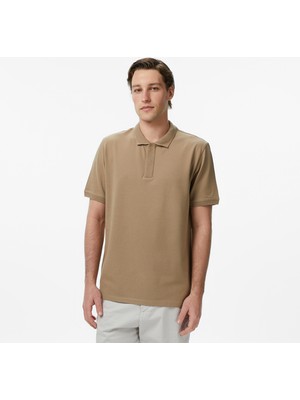 Nautica Erkek Bej Regular Fit Polo Yaka T-Shirt K65213T.2GR