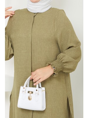 Kaes Giyim Kadın Uzun Ikili Tesettür Tunik Takım