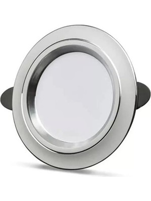 Efe Elektrik 5W (Günışığı) Beyaz-Gümüş Kasa LED Spot