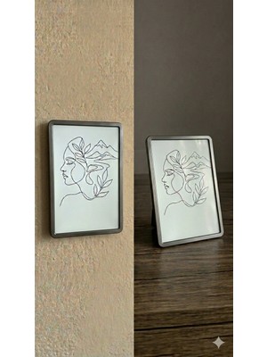 Modern ve Minimalist Dekoratif Çerçeve 10X15 cm