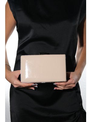 Luvi Destıny Bej Rugan Kadın Abiye Çanta