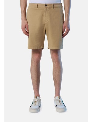 North Sails Regular Fit Organik Pamuklu Esnek Erkek Chino Şort