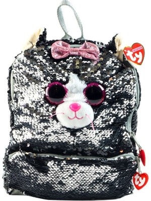 Kaia Life Ty Fashion Pullu Sırt Çantası Kedi Kiki  27 cm
